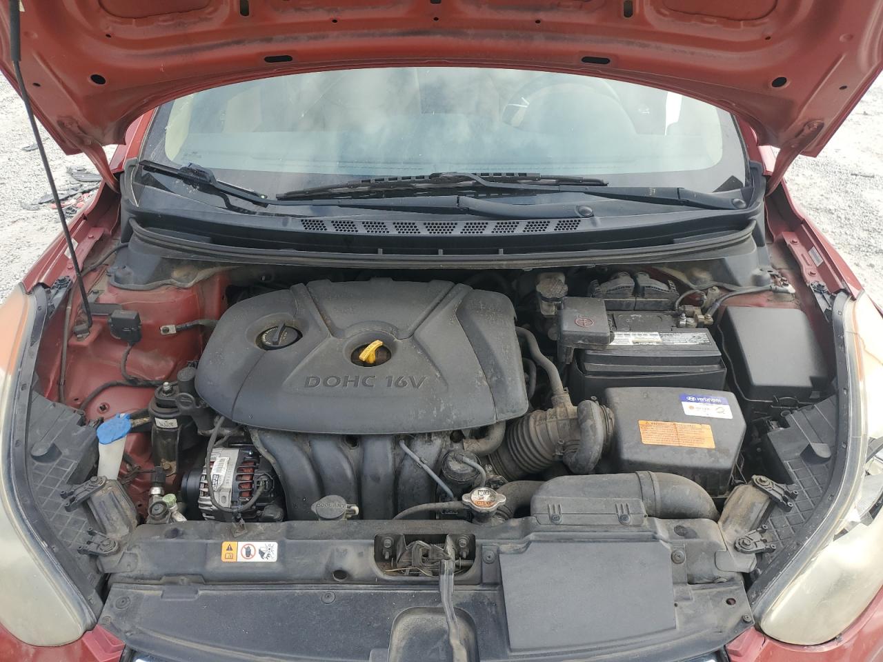 2013 Hyundai Elantra Gls VIN: KMHDH4AEXDU710738 Lot: 85825005