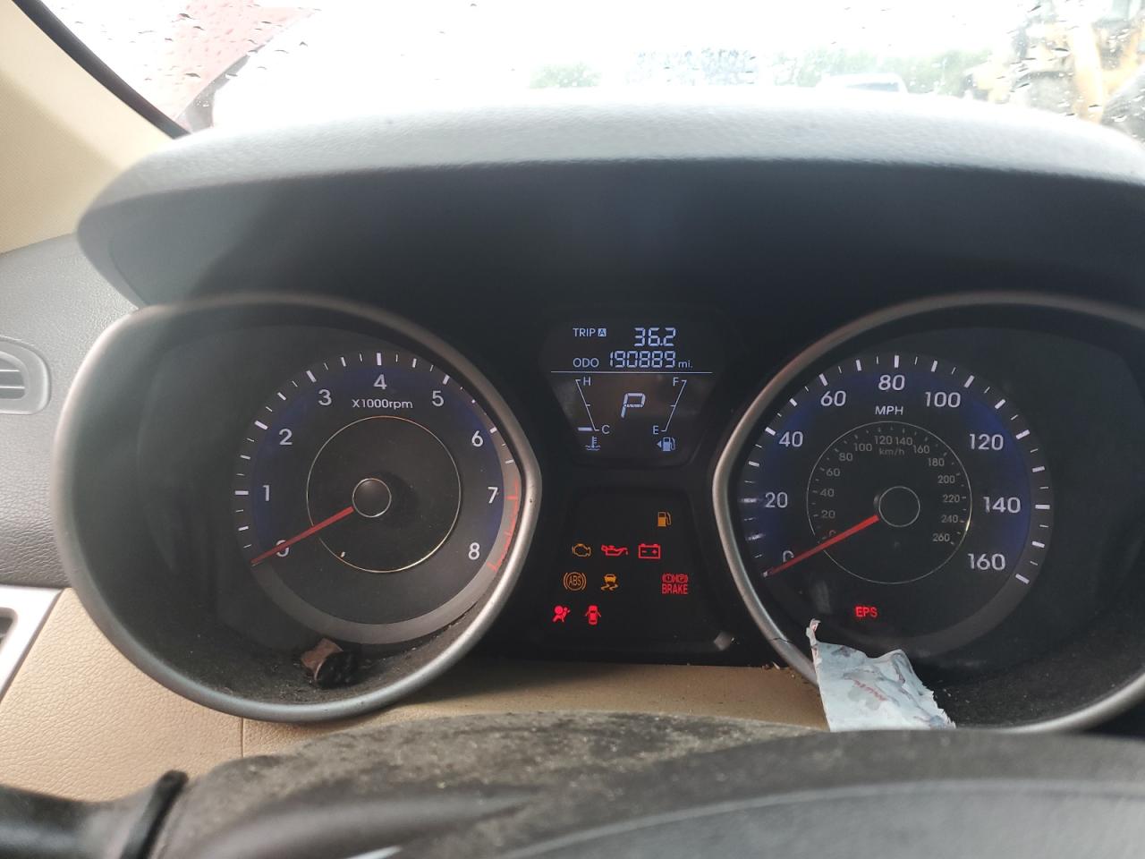 2012 Hyundai Elantra Gls VIN: KMHDH4AE0CU427828 Lot: 82284695