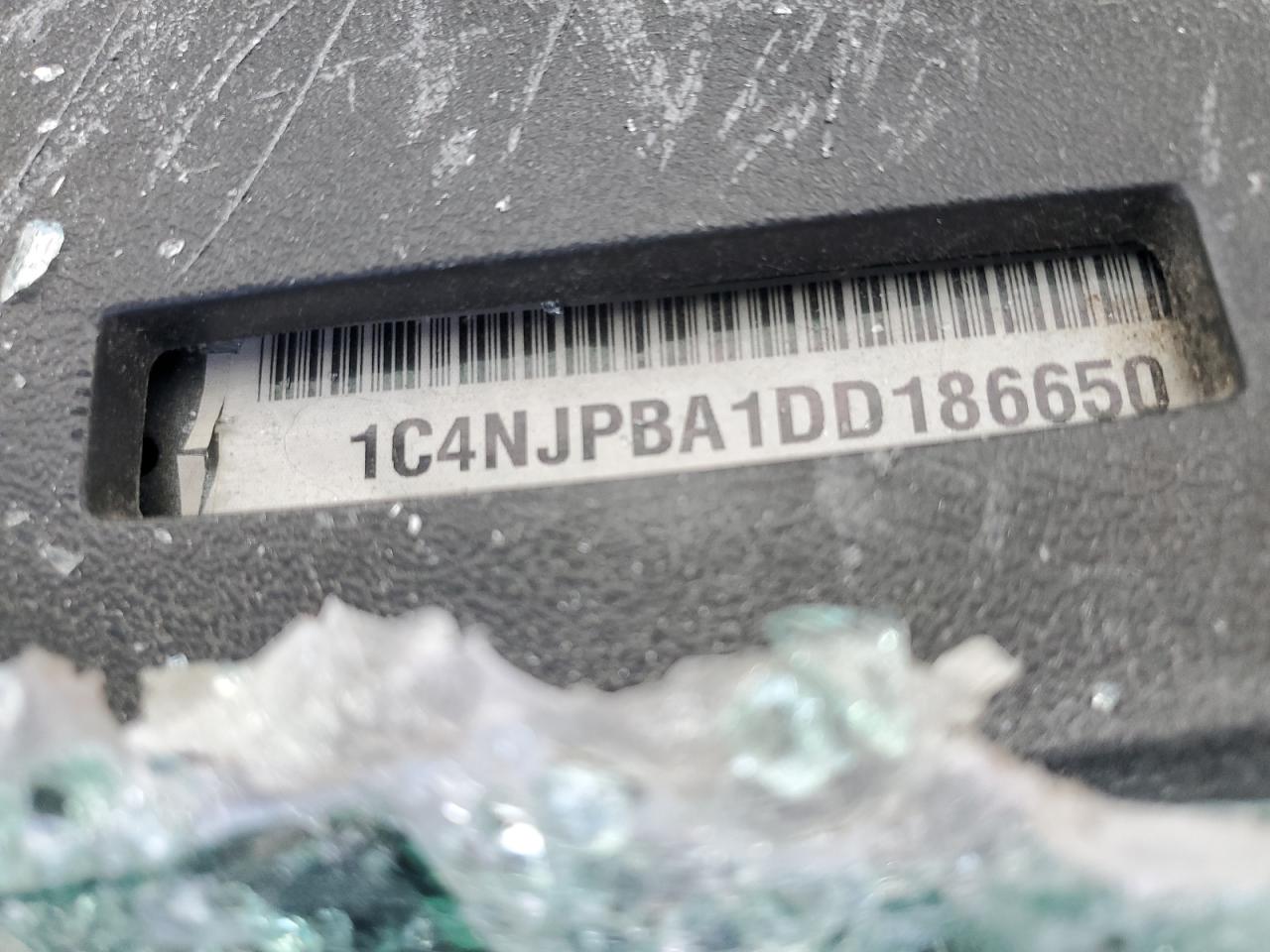 2013 Jeep Patriot Sport VIN: 1C4NJPBA1DD186650 Lot: 85332145