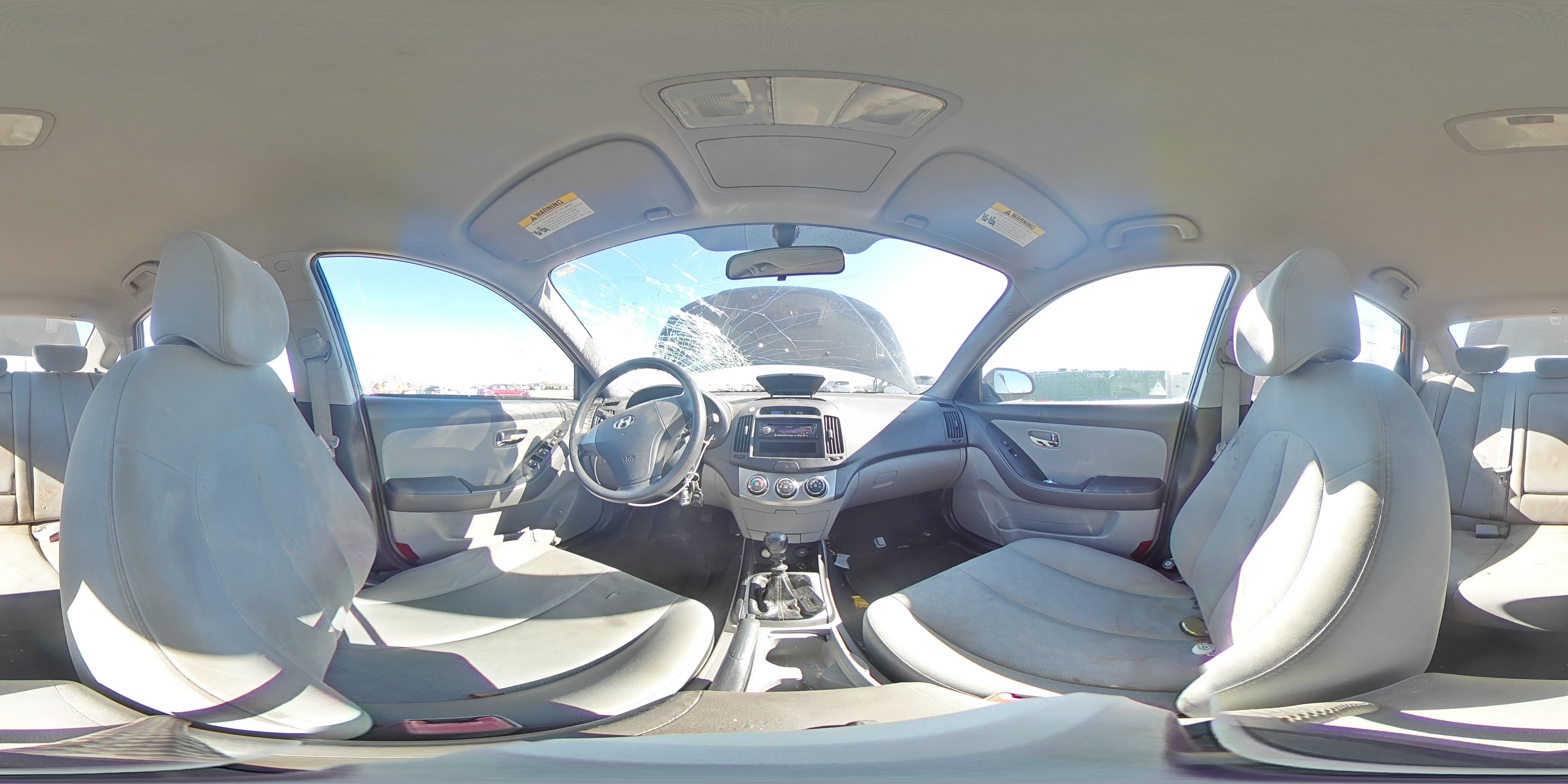 2010 Hyundai Elantra Blue VIN: KMHDU4AD2AU855819 Lot: 87033045