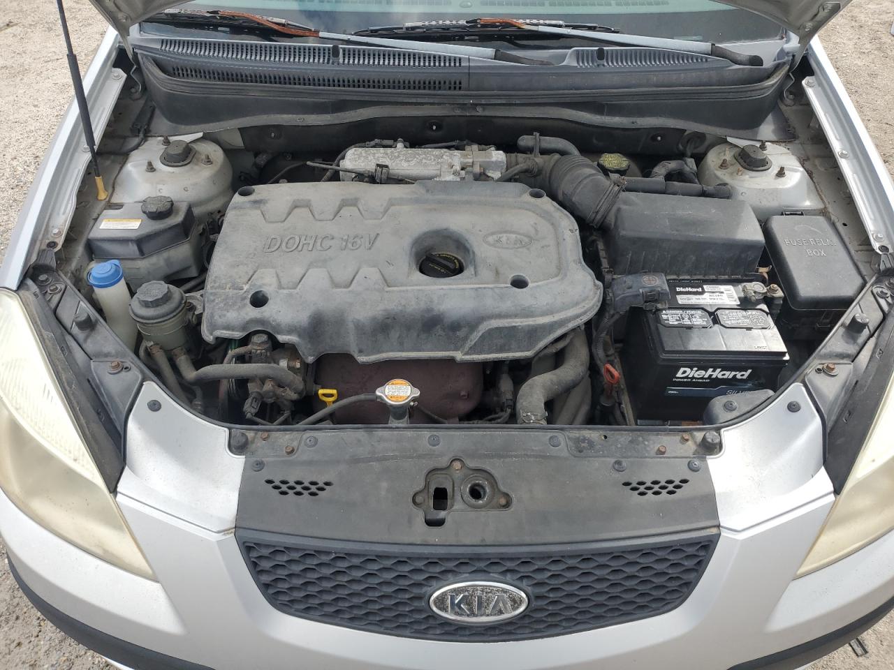 2007 Kia Rio Base VIN: KNADE123876188318 Lot: 85648125