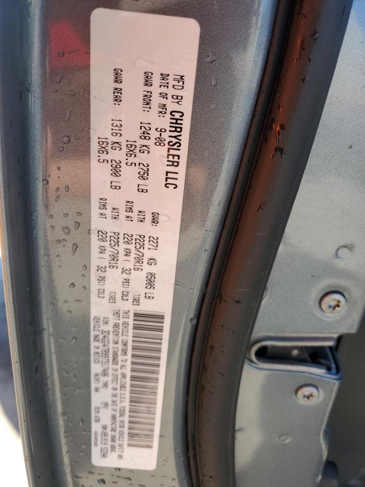 2009 Dodge Journey Se VIN: 3D4GG47B99T517406 Lot: 87471605