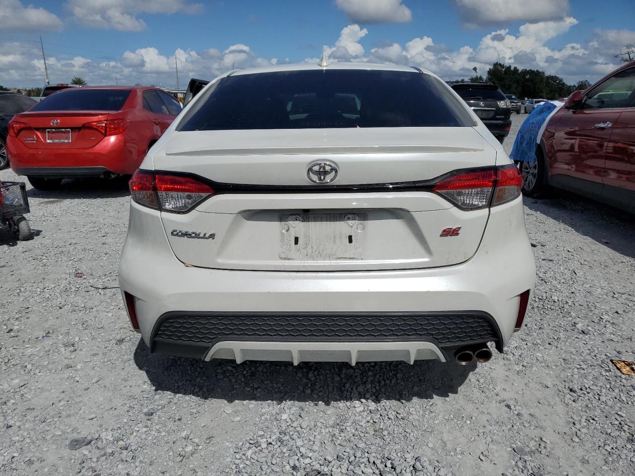 2022 Toyota Corolla Se VIN: 5YFS4MCE6NP129417 Lot: 85351085