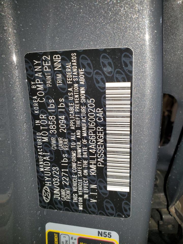 2023 Hyundai Elantra Se VIN: KMHLL4AG6PU600205 Lot: 82419825