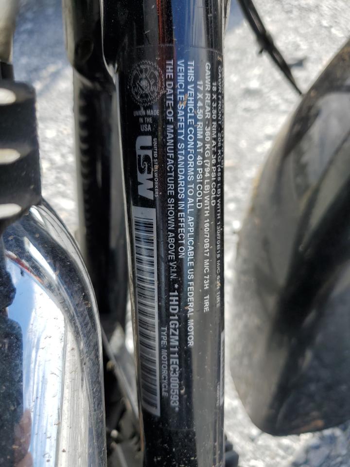 2014 Harley-Davidson Fld Switchback VIN: 1HD1GZM11EC300593 Lot: 84480625