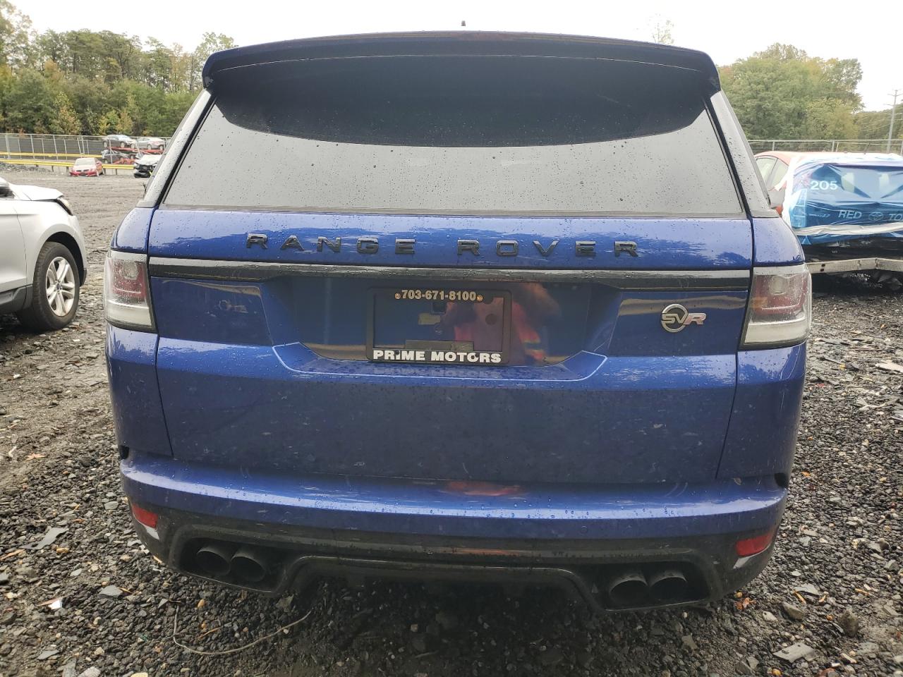 2016 Land Rover Range Rover Sport Svr VIN: SALWZ2EF9GA570441 Lot: 86699725