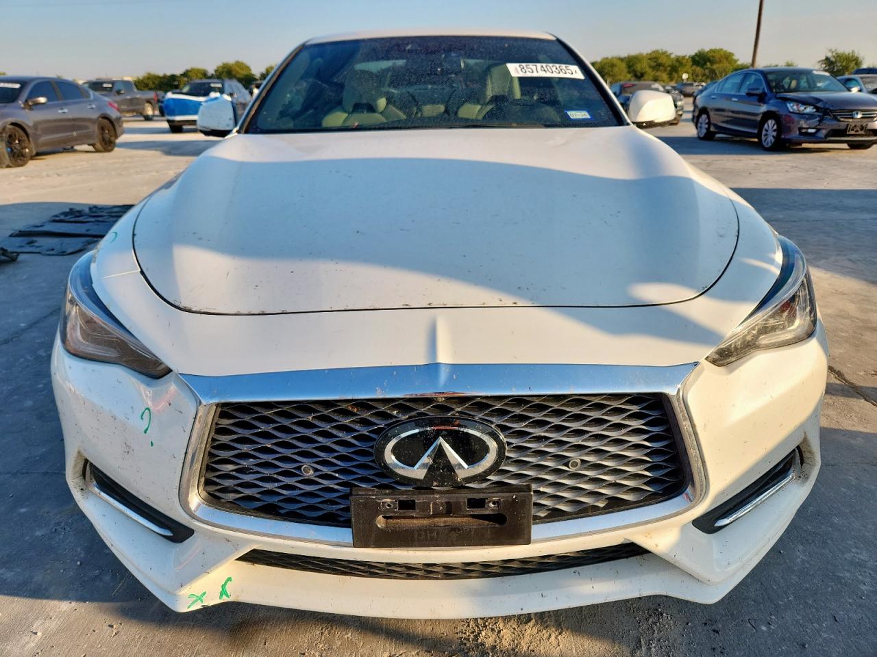 2022 Infiniti Q60 Luxe VIN: JN1EV7KK2NM600732 Lot: 85740365
