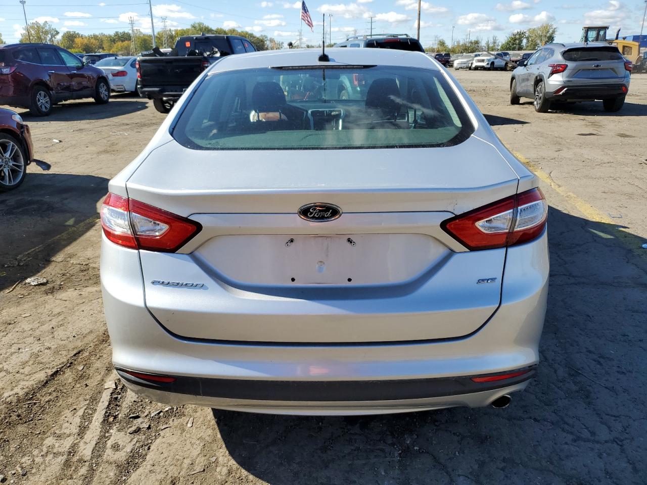 2013 Ford Fusion Se VIN: 3FA6P0H75DR166825 Lot: 87073275