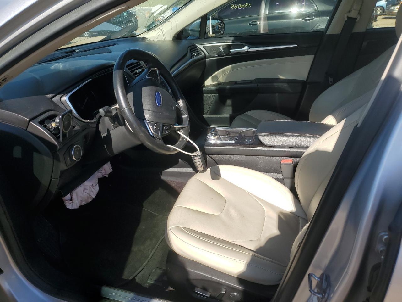 2017 Ford Fusion Titanium Hev VIN: 3FA6P0RU8HR359819 Lot: 85870655