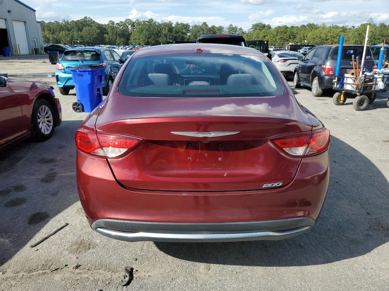 2015 Chrysler 200 Limited VIN: 1C3CCCAB7FN642463 Lot: 85918765