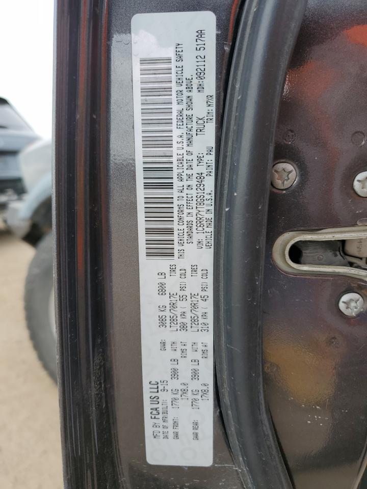 2016 Ram 1500 Rebel VIN: 1C6RR7YT8GS129484 Lot: 82332495