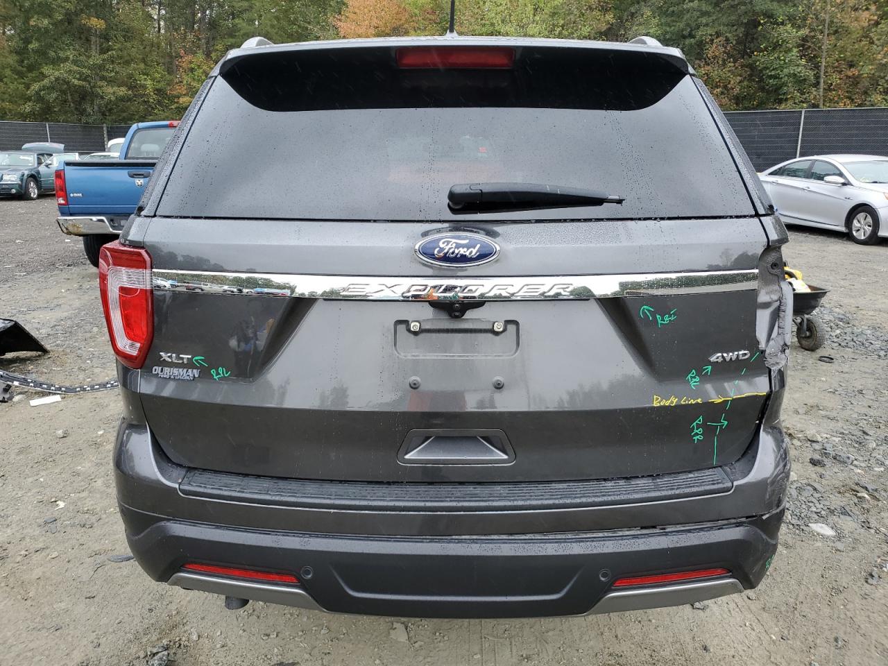 2019 Ford Explorer Xlt VIN: 1FM5K8D89KGA84792 Lot: 86338625