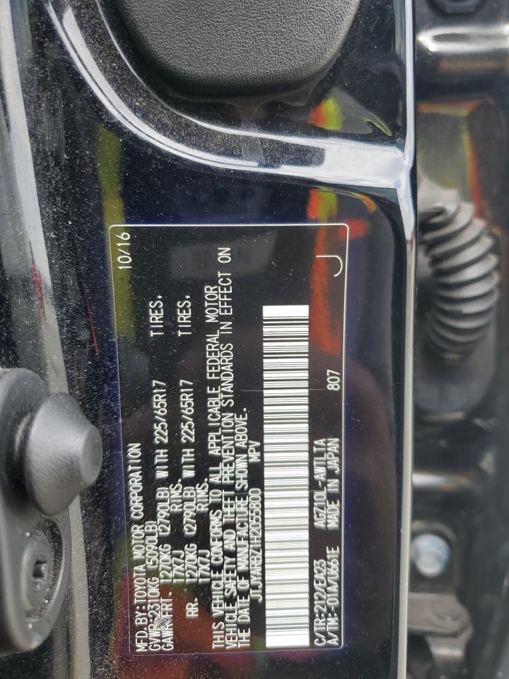 2017 Lexus Nx 200T Base VIN: JTJYARBZ1H2055800 Lot: 82669205