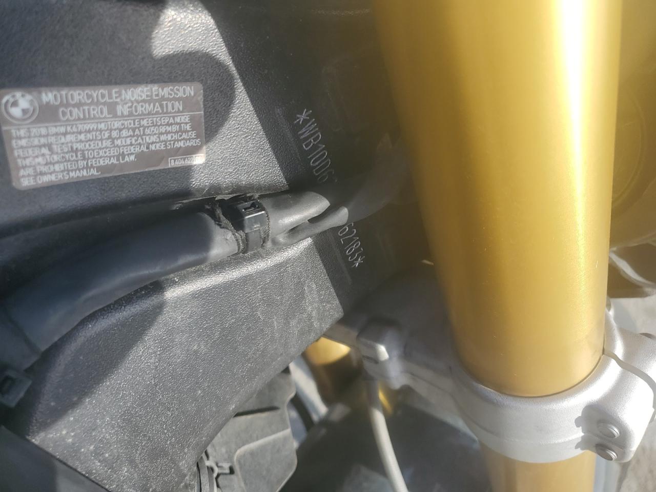 2018 BMW S 1000 R VIN: WB10D6208JZ762183 Lot: 90802255