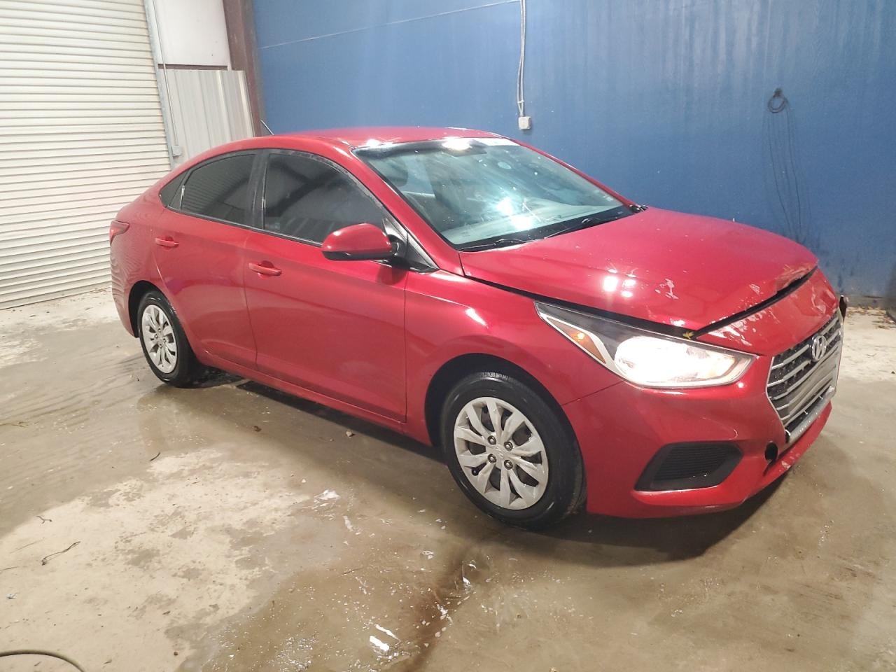 2019 Hyundai Accent Se VIN: 3KPC24A39KE076401 Lot: 87007435