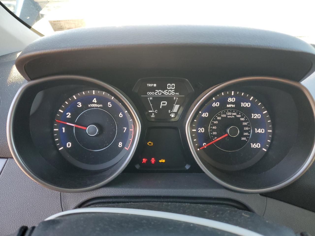 2012 Hyundai Elantra Gls VIN: 5NPDH4AE6CH105287 Lot: 85653825