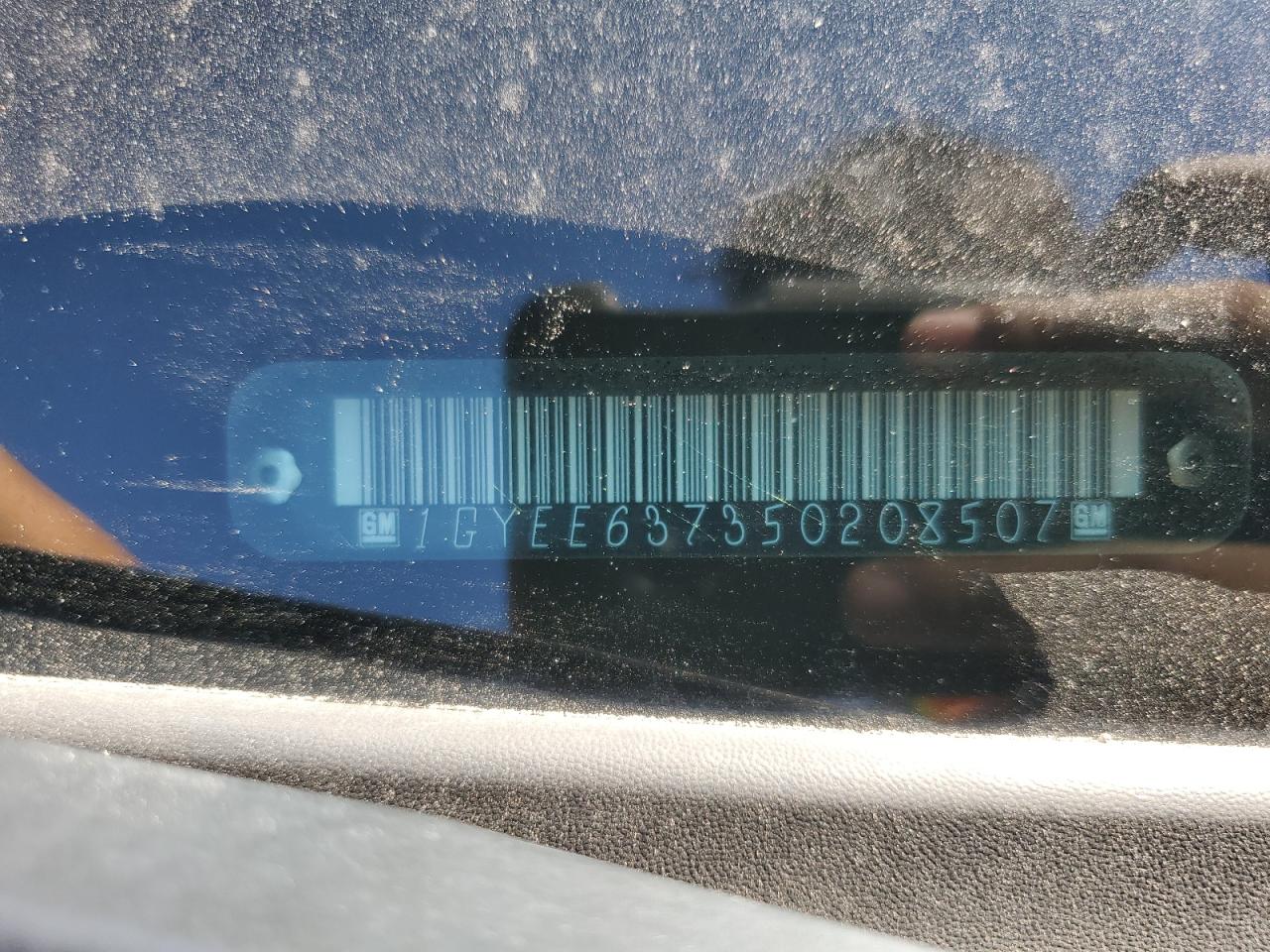 2005 Cadillac Srx VIN: 1GYEE637350208507 Lot: 85933865