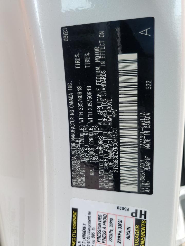 2024 Lexus Nx 350 Premium VIN: 2T2GGCEZXRC044573 Lot: 82268135