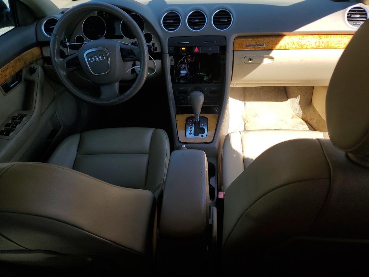 2007 Audi A4 3.2 Cabriolet Quattro VIN: WAUDH48H77K025792 Lot: 86305155