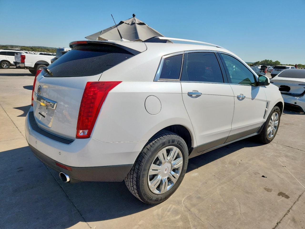2011 Cadillac Srx Luxury Collection white suv gas 3GYFNAEY6BS533833 photo #4
