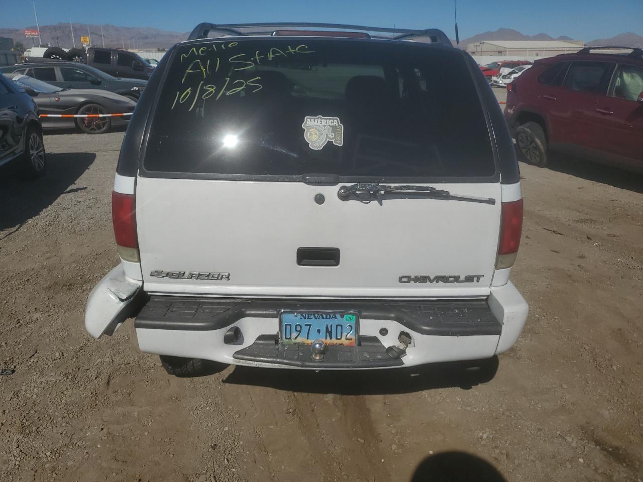 2000 Chevrolet Blazer VIN: 397948 Lot: 86165385