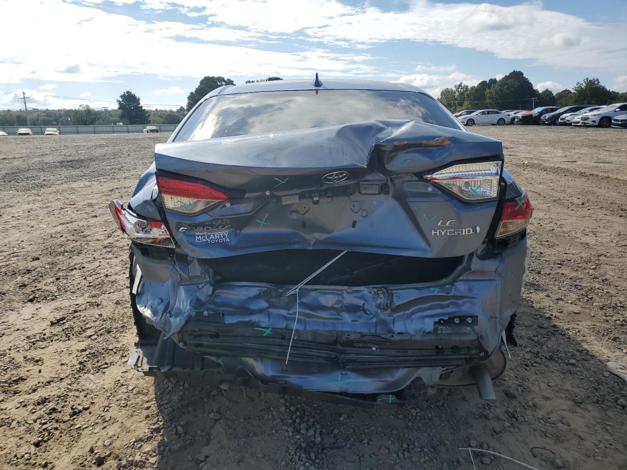 2023 Toyota Corolla Le VIN: JTDBCMFE6PJ012071 Lot: 85009265