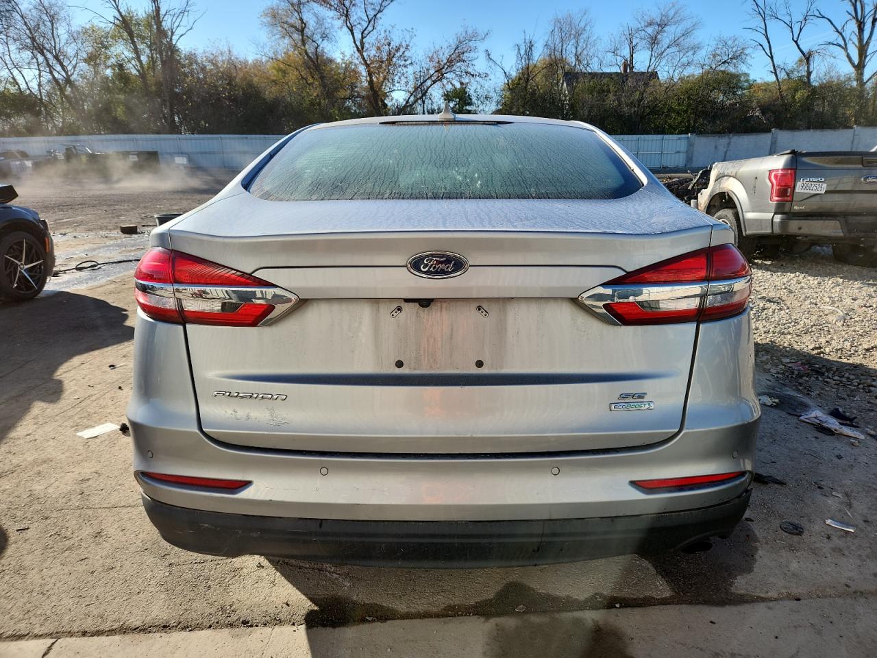 2020 Ford Fusion Se VIN: 3FA6P0HDXLR256122 Lot: 90491465
