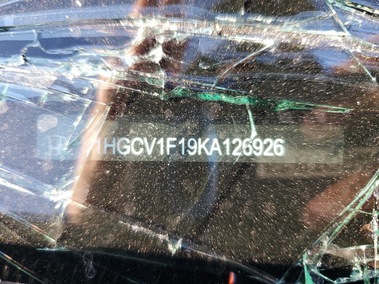 2019 Honda Accord Lx VIN: 1HGCV1F19KA126926 Lot: 85200965