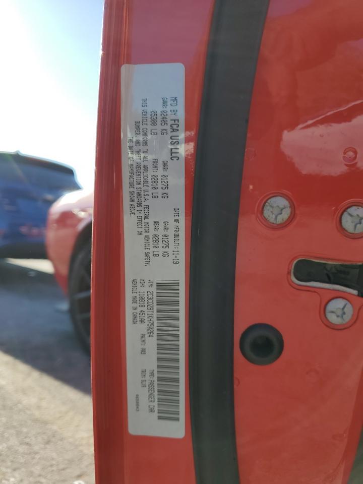 2019 Dodge Challenger R/T VIN: 2C3CDZBT1KH750264 Lot: 85827245