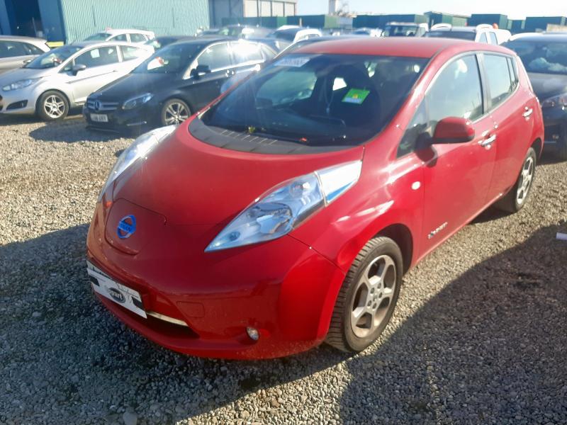 2017 NISSAN LEAF ACENTA 24KWH  for sale at Copart ROCHFORD