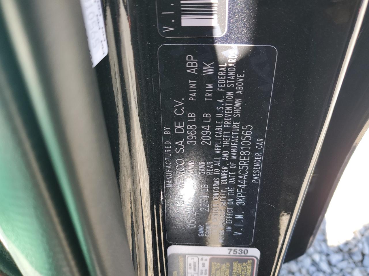 2024 Kia Forte Gt VIN: 3KPF44AC5RE810565 Lot: 86654625