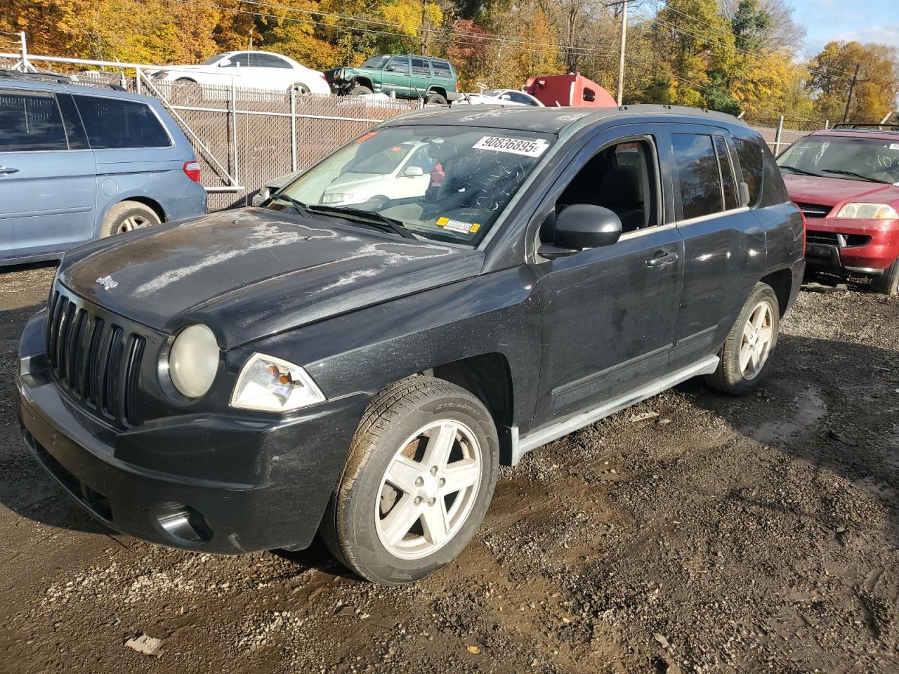 2010 Jeep Compass Sport black suv gas 1J4NT4FA6AD594165 photo #1