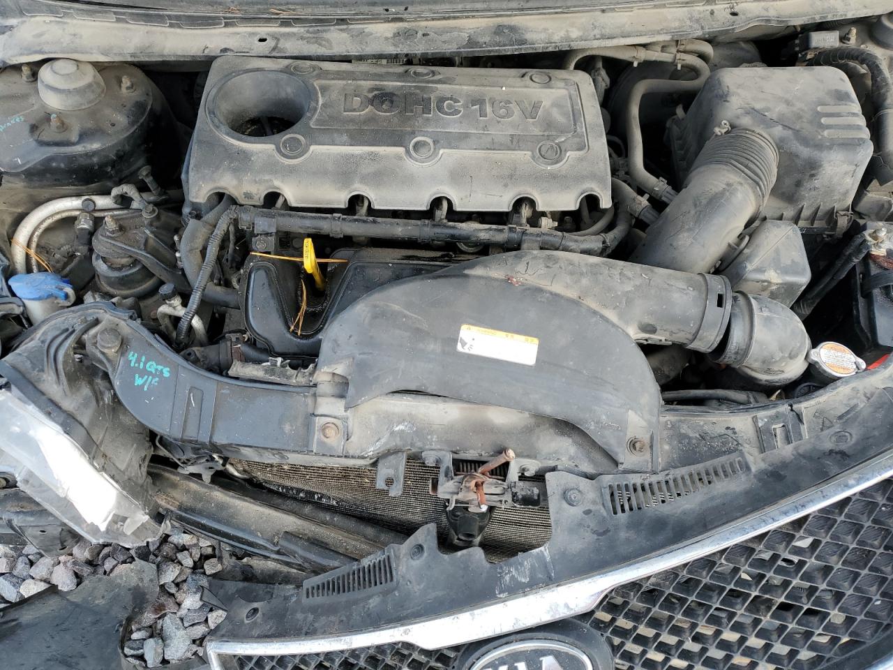 2010 Kia Forte Ex VIN: KNAFU4A2XA5855330 Lot: 90263195