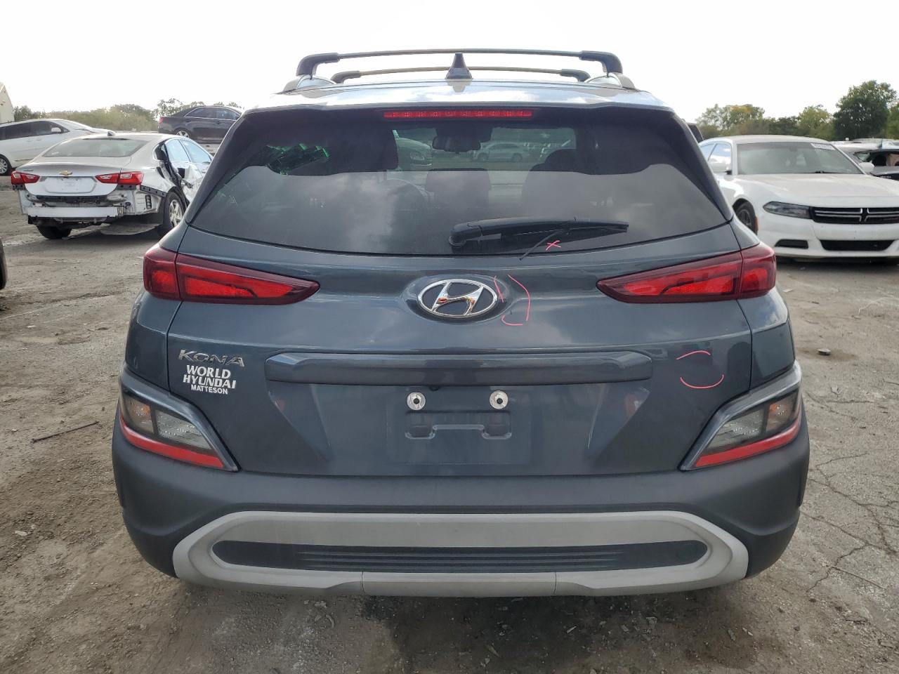 2022 Hyundai Kona Sel VIN: KM8K32AB0NU795137 Lot: 81989745