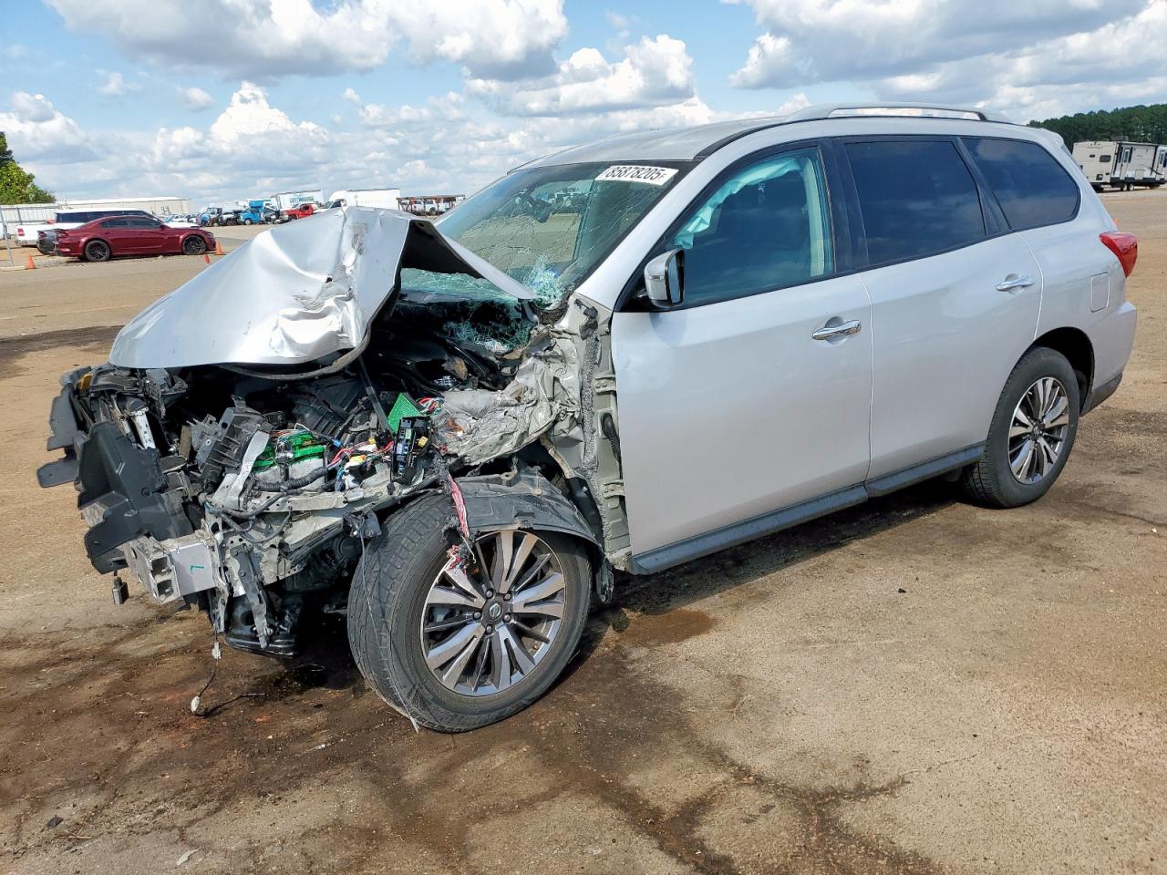 2019 Nissan Pathfinder S VIN: 5N1DR2MN6KC608224 Lot: 85878205