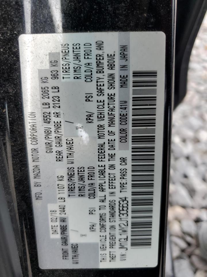 2018 Mazda 6 Grand Touring Reserve VIN: JM1GL1WY2J1305634 Lot: 86439445