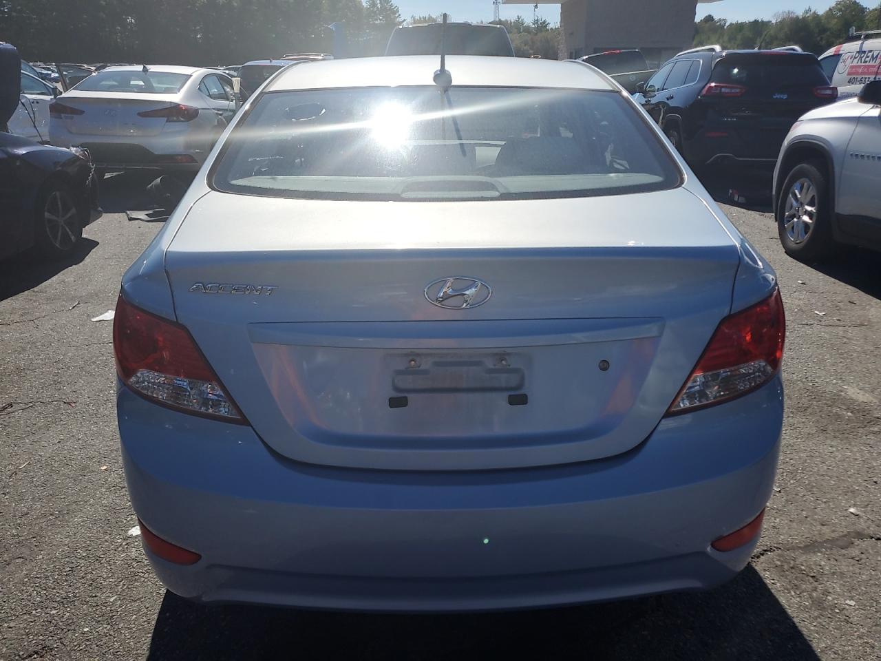 2012 Hyundai Accent Gls VIN: KMHCU4AE7CU036389 Lot: 84766595
