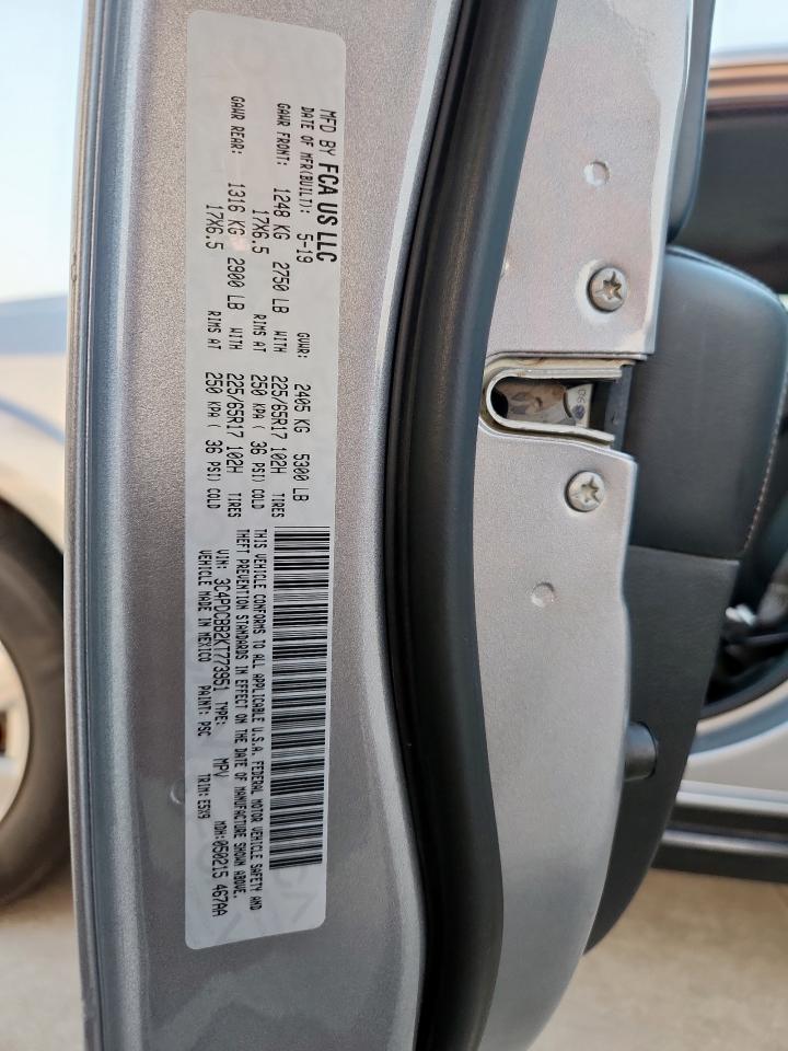 2019 Dodge Journey Se VIN: 3C4PDCBB2KT773951 Lot: 82216875