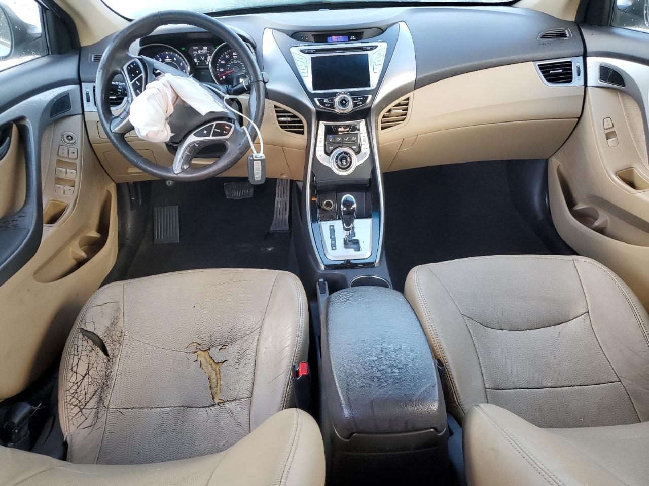 2012 Hyundai Elantra Gls VIN: 5NPDH4AE3CH123102 Lot: 82260875