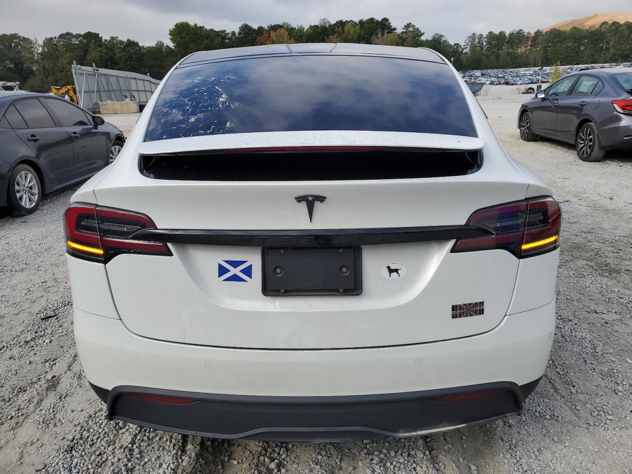 2022 Tesla Model X VIN: 7SAXCBE68NF360305 Lot: 84538655