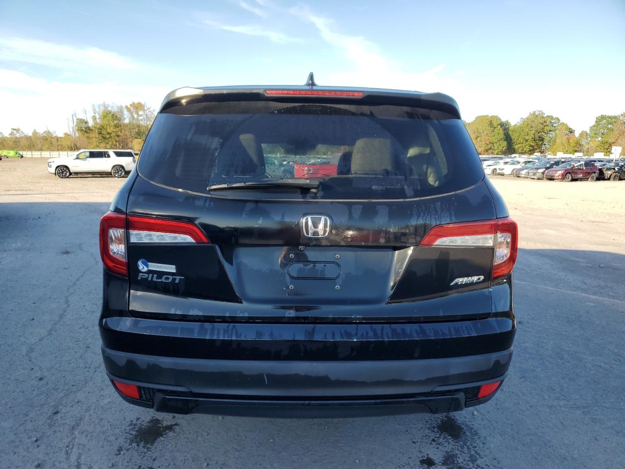 2019 Honda Pilot Lx VIN: 5FNYF6H18KB101163 Lot: 86065585