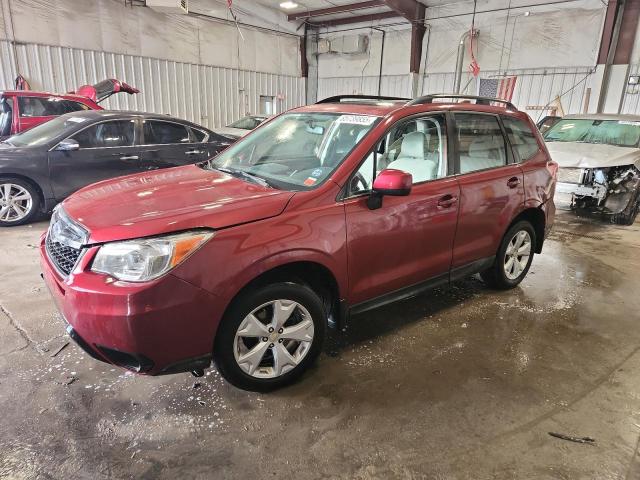  SUBARU FORESTER 2016 Красный