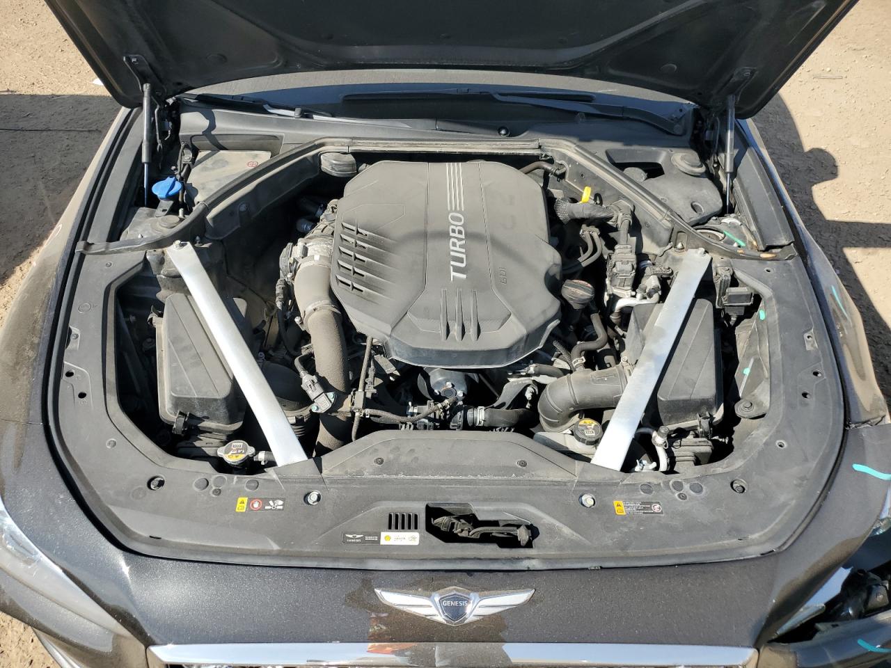 2021 Genesis G70 Prestige VIN: KMTG34LE1MU071423 Lot: 81969985