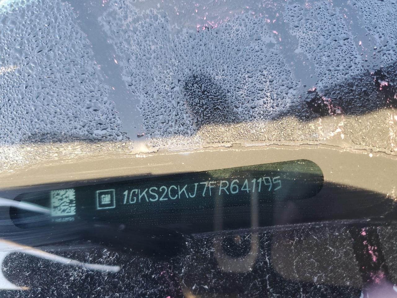 2015 GMC Yukon Denali VIN: 1GKS2CKJ7FR641195 Lot: 82192895