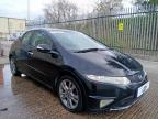 2010 HONDA CIVIC 1.8 I-VTEC SI 5DR for sale at Copart CHESTER