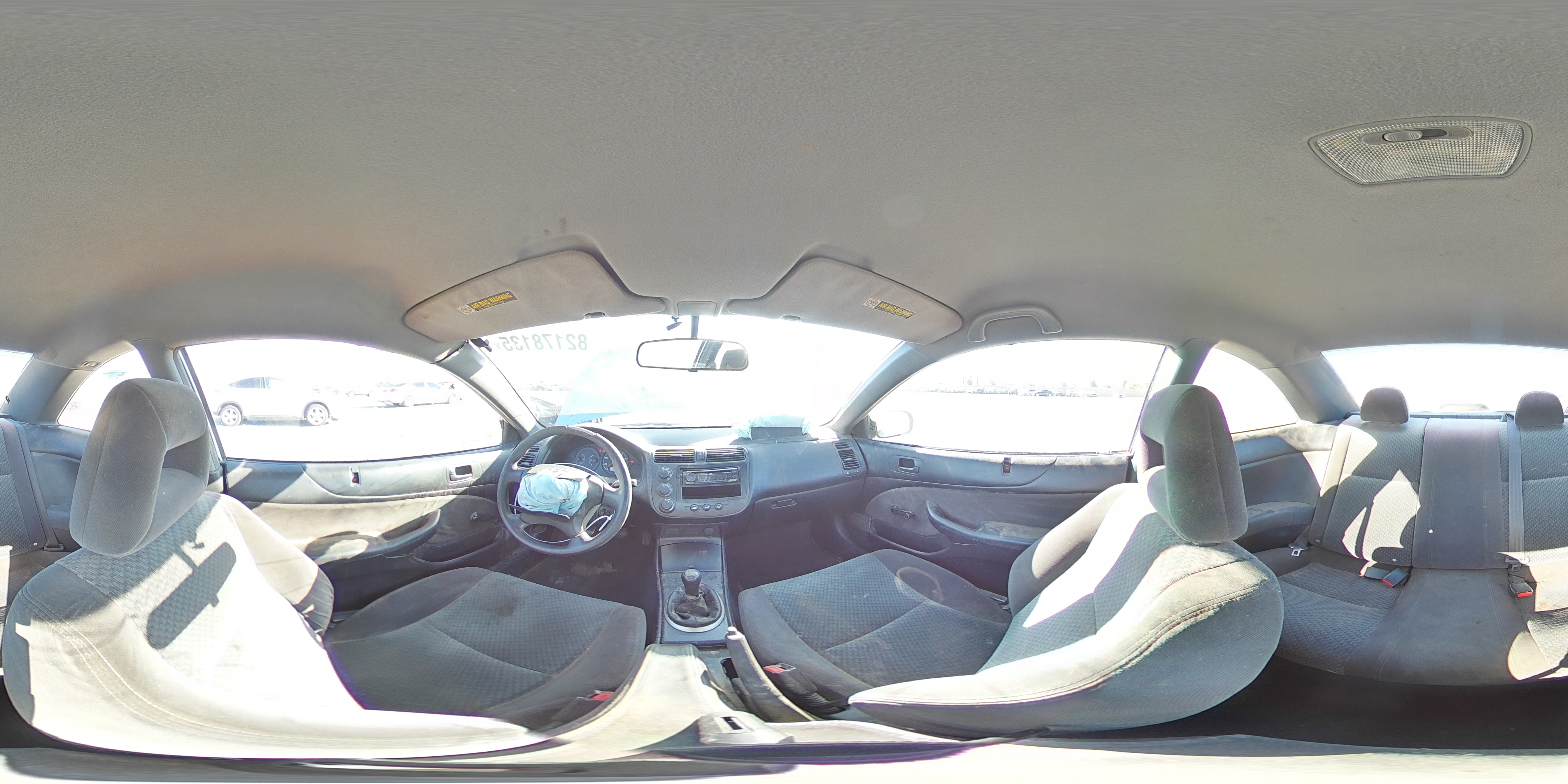 2004 Honda Civic Dx Vp VIN: 1HGEM21144L041556 Lot: 82178135