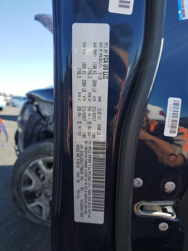 2019 Jeep Compass Trailhawk VIN: 3C4NJDDB1KT790470 Lot: 90710135