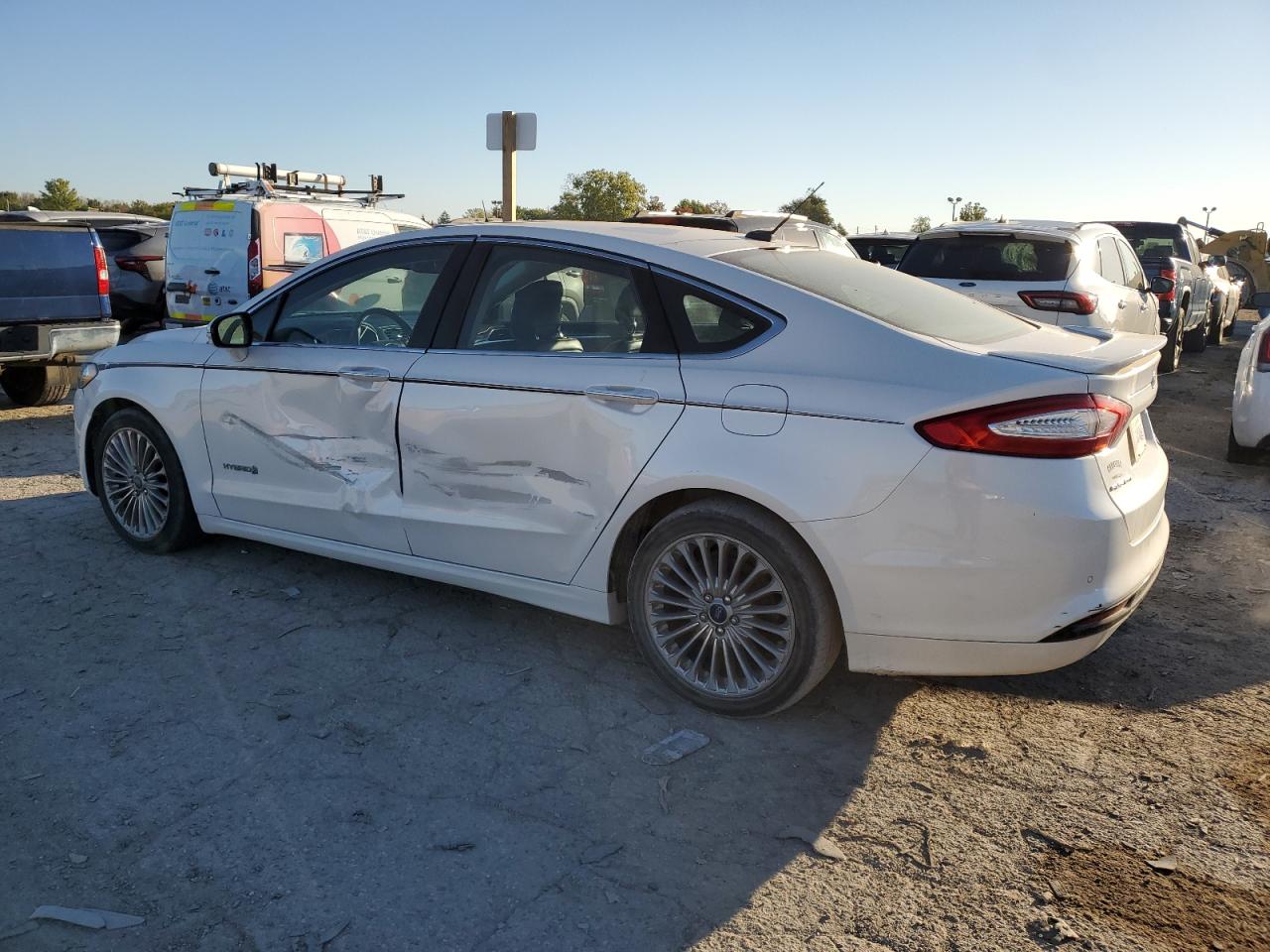2013 Ford Fusion Titanium Hev VIN: 3FA6P0RUXDR290397 Lot: 84879665