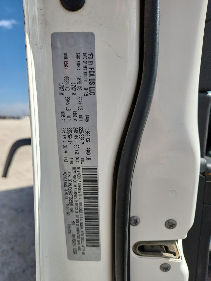 2019 Jeep Compass Latitude VIN: 3C4NJCBB8KT855926 Lot: 89846255