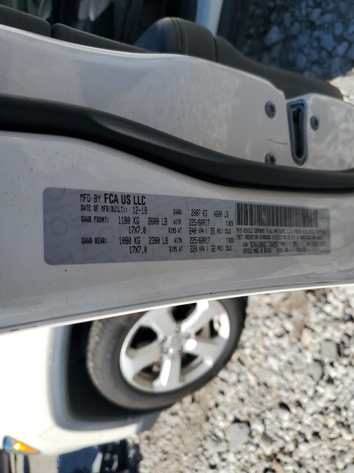 2020 Jeep Compass Latitude VIN: 3C4NJDBB2LT160252 Lot: 85830445